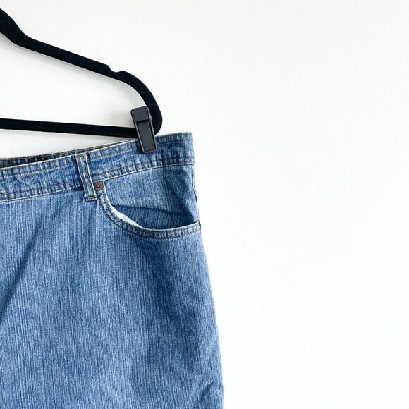 Bill Blass Jeans Stretch Blue Denim Women's 20W - Picture 3 of 10